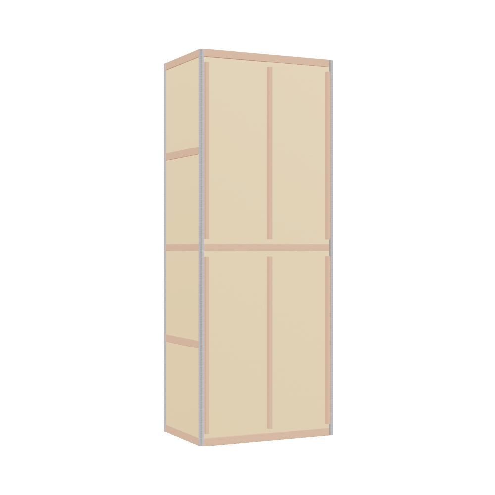 Penderie (208x80x52 cm)