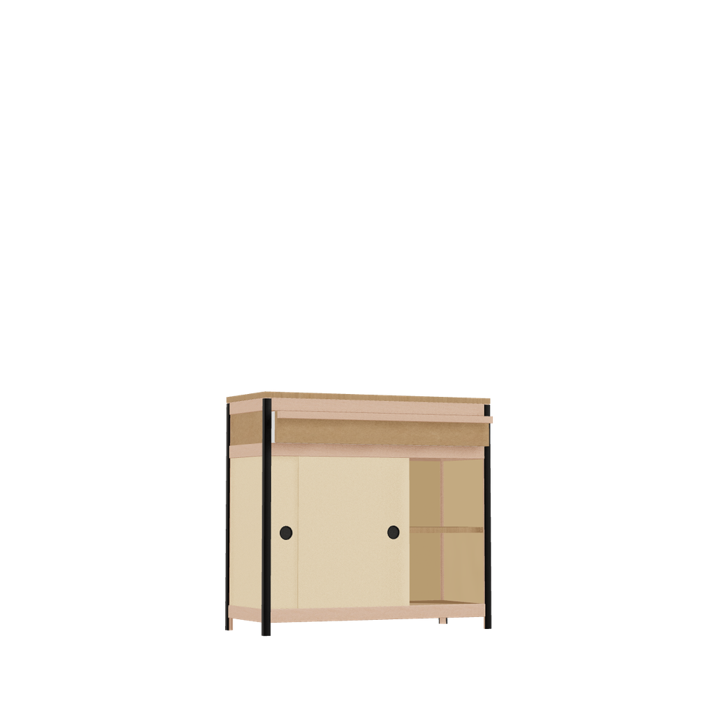 Kast (74.8x80x32 cm)