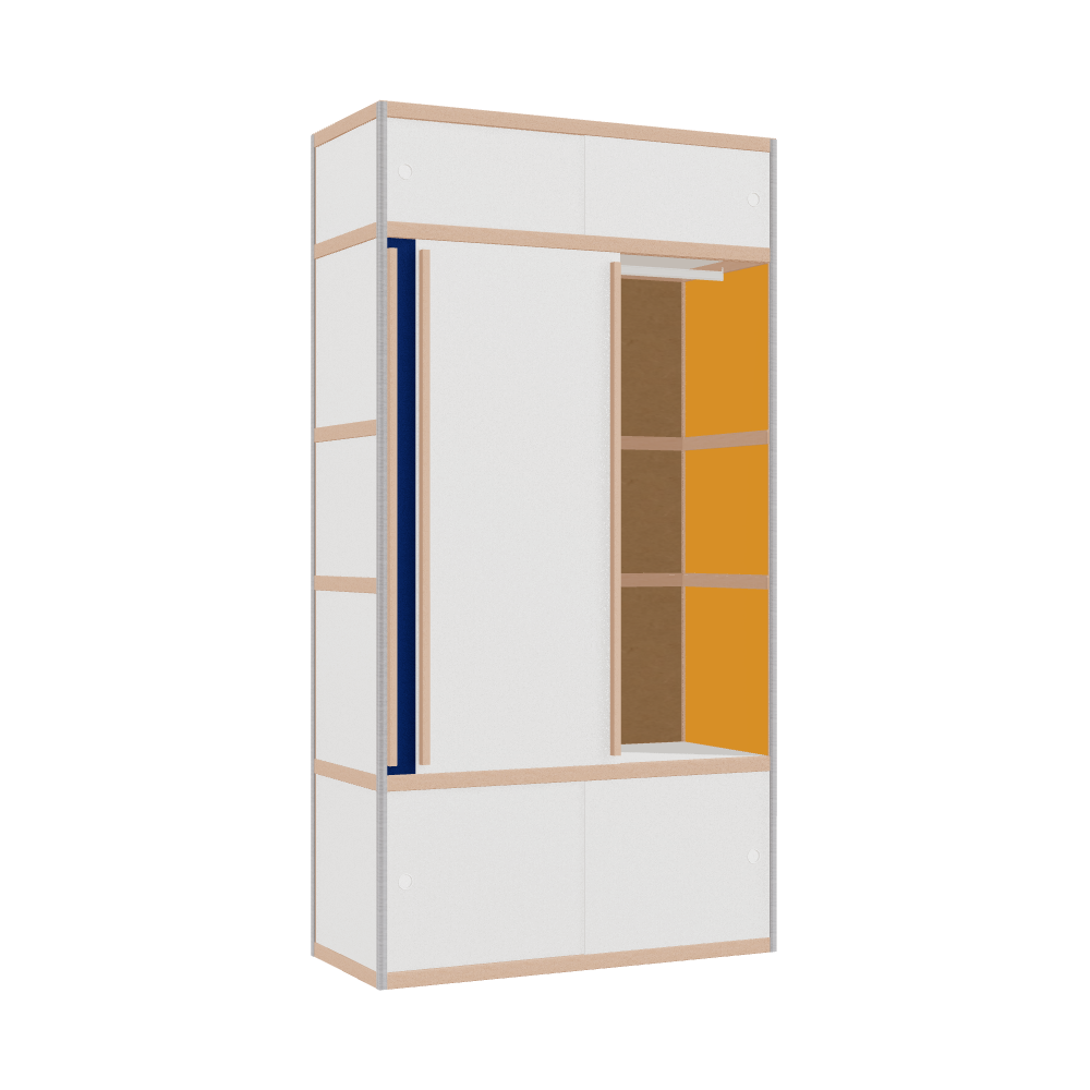 Penderie (229x120x52 cm)