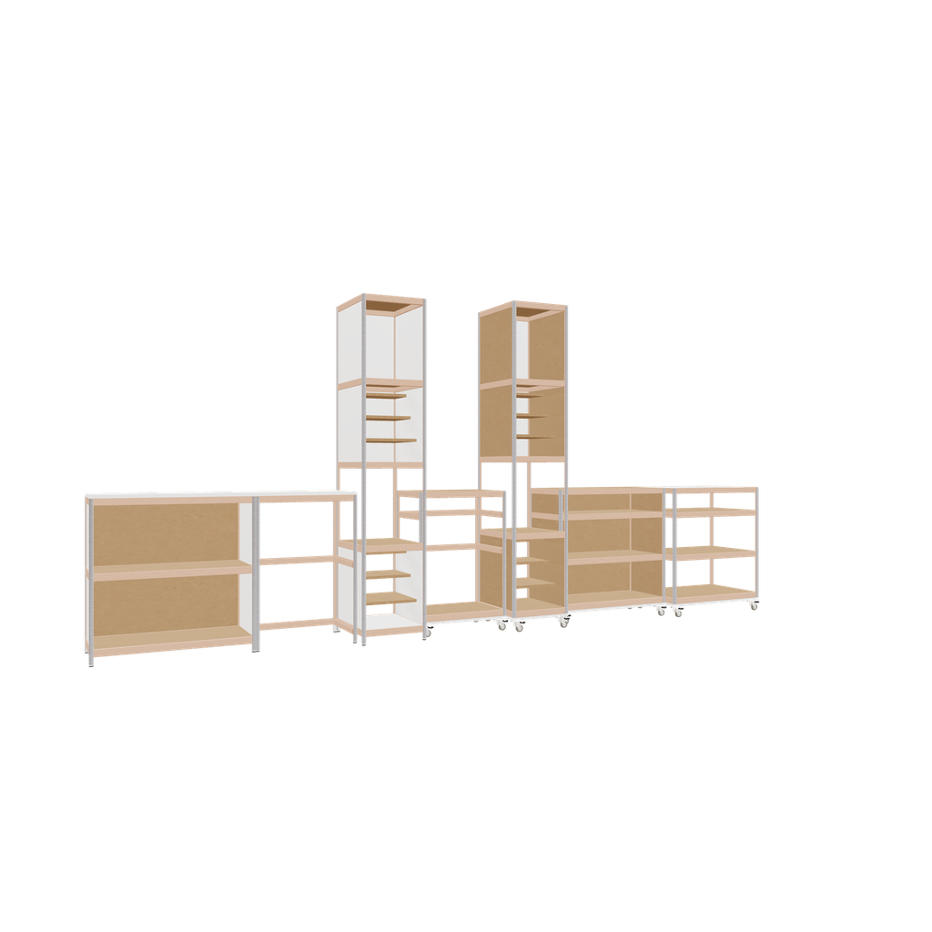 Furniture (217x468x52 cm)