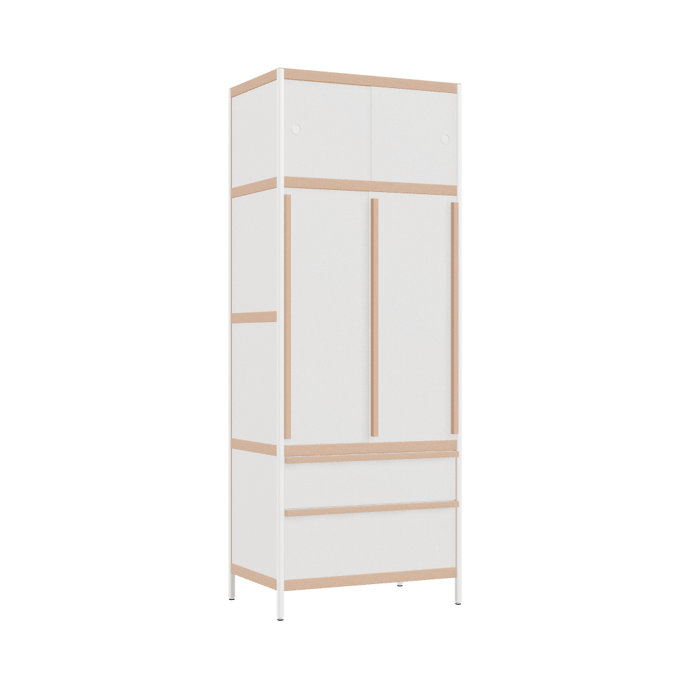 Kleerkast (209x80x52 cm)