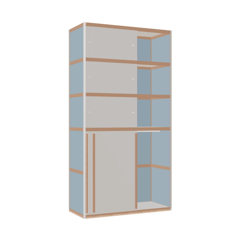 Wardrobe (229x120x52 cm)