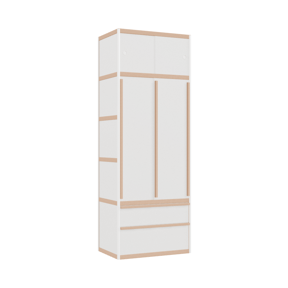 Wardrobe (219x80x52 cm)