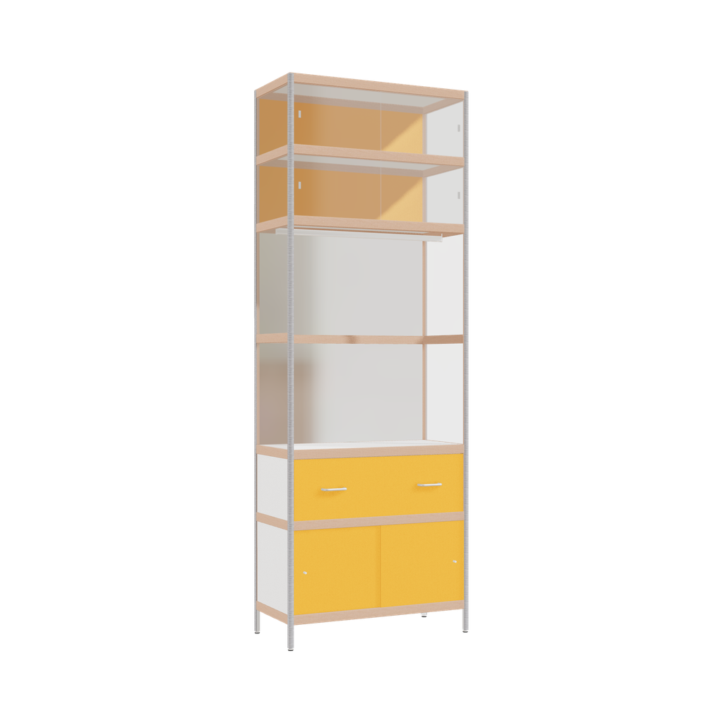 Wardrobe (251x90x42 cm)