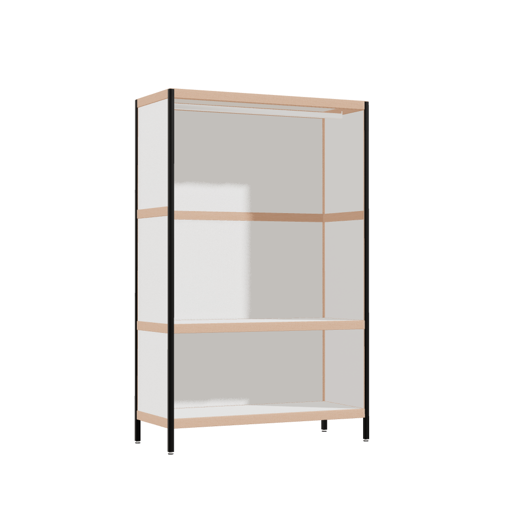 Kleerkast (158x100x42 cm)