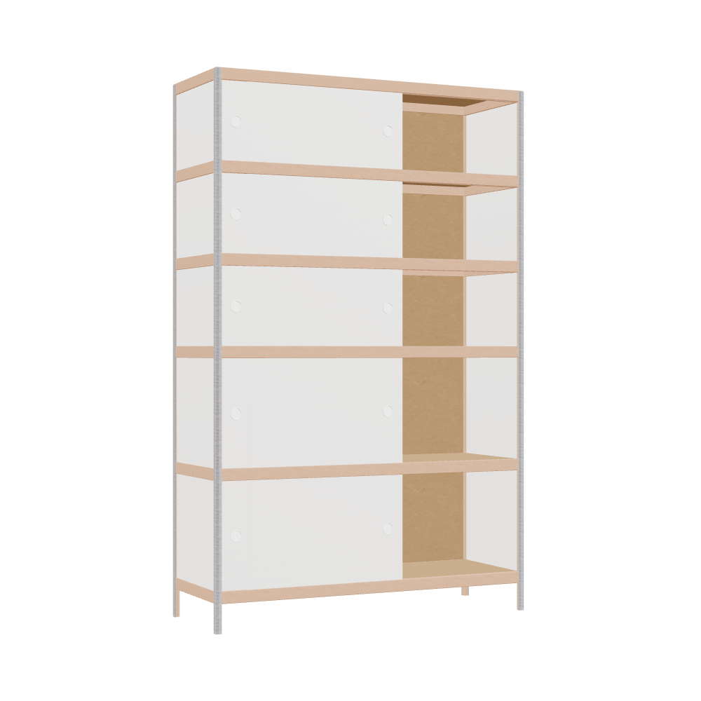 Kast (189x120x42 cm)