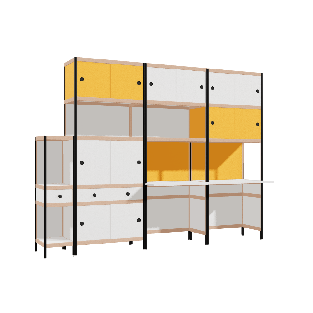 Furniture (206.5x272x63.6 cm)