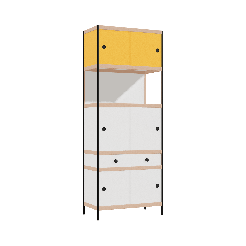 Armoire (206.5x80x42 cm)
