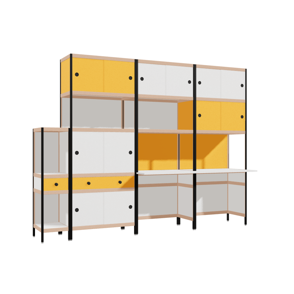 Meubels (206.5x272x63.6 cm)