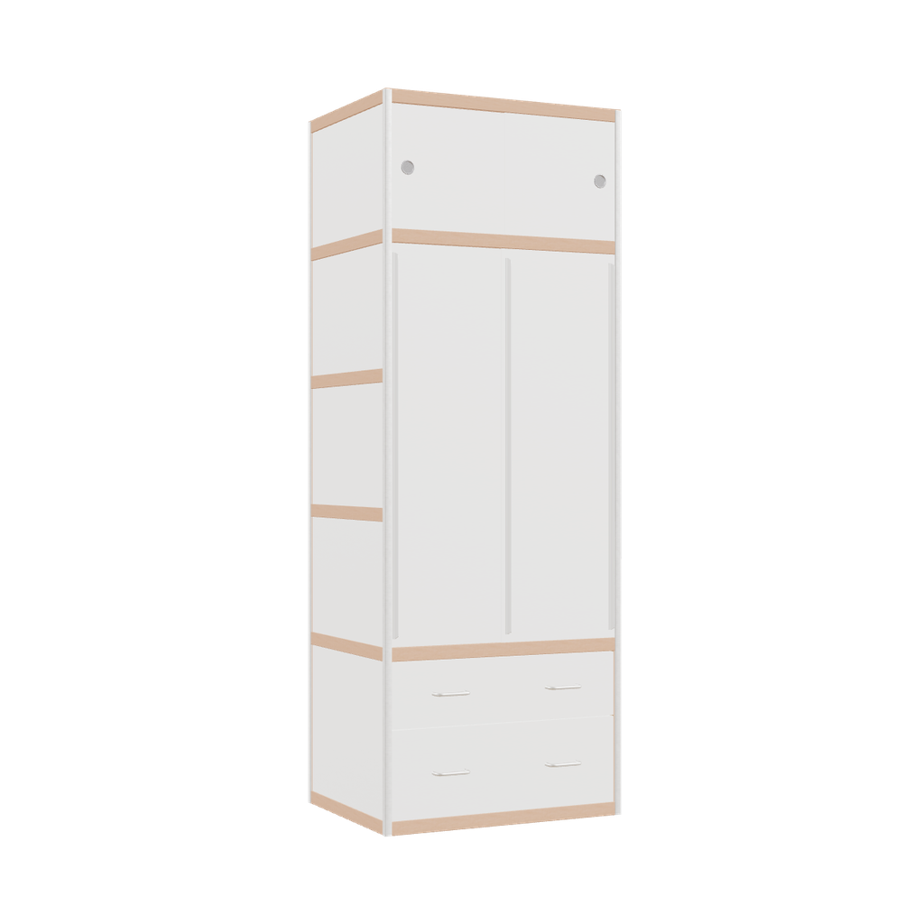 Kleerkast (219x80x62 cm)