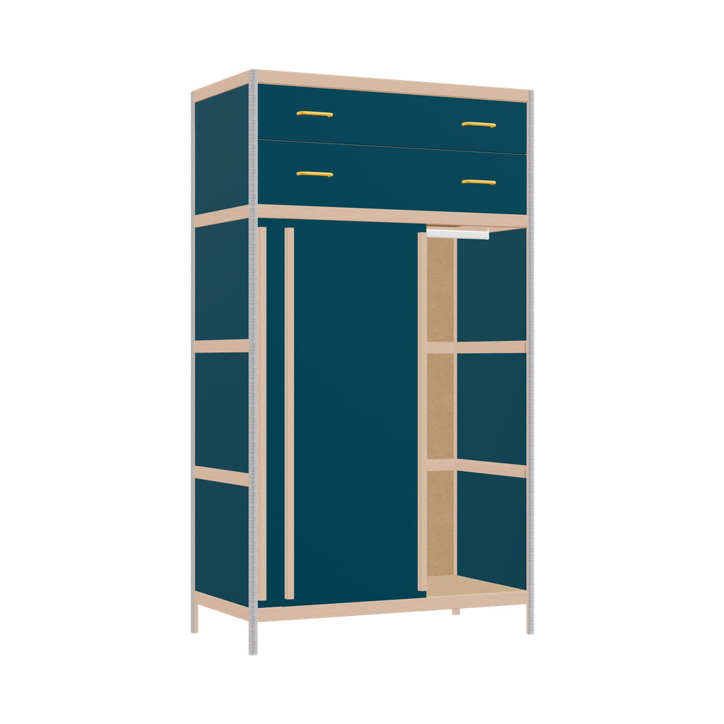 Kleerkast (178x100x52 cm)