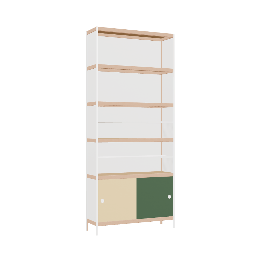 Cabinet (229x100x32 cm)
