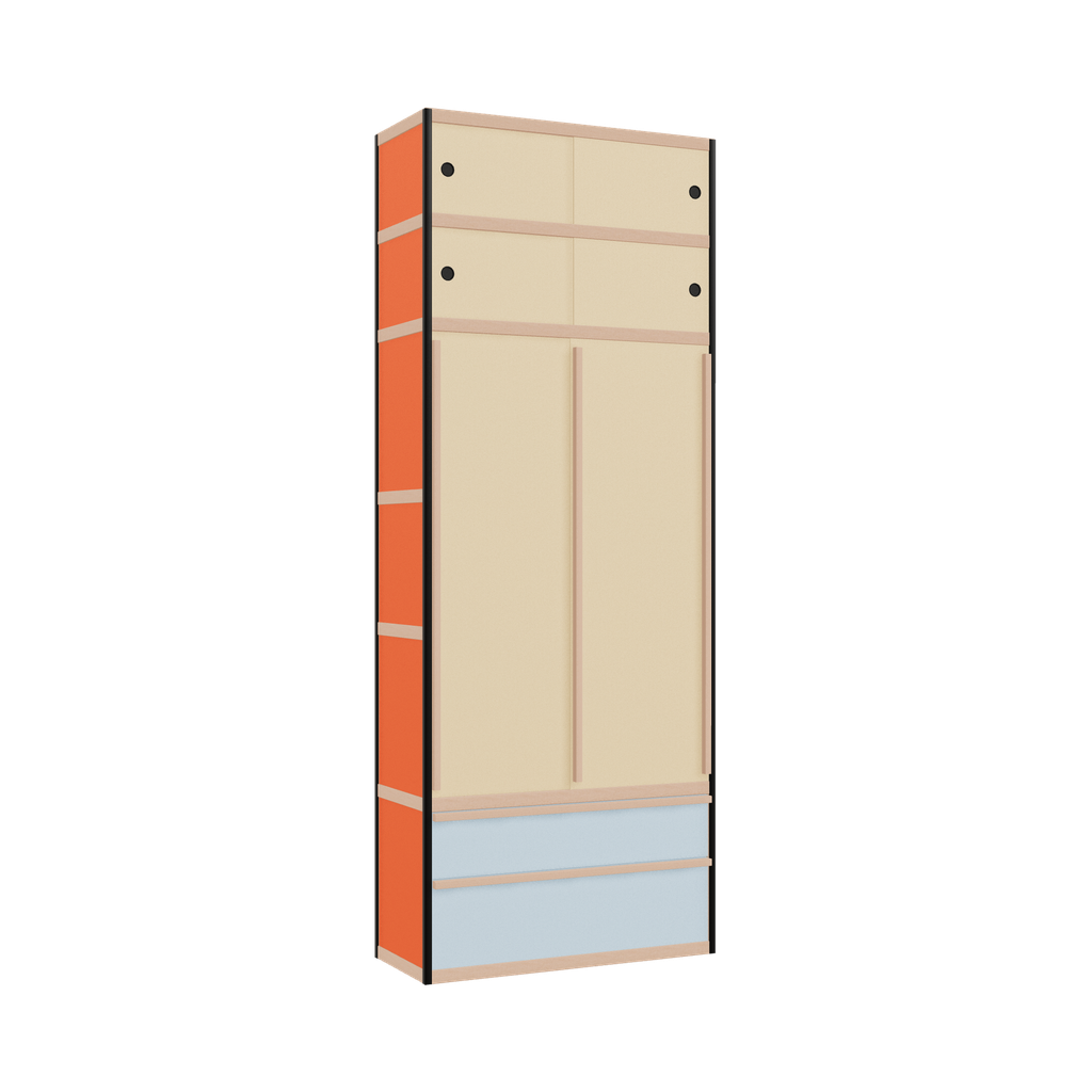 Wardrobe (260x100x42 cm)