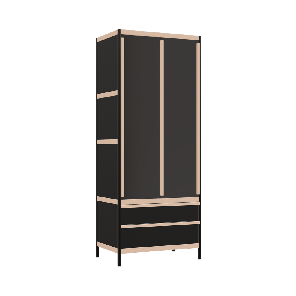 Wardrobe (199x80x52 cm)