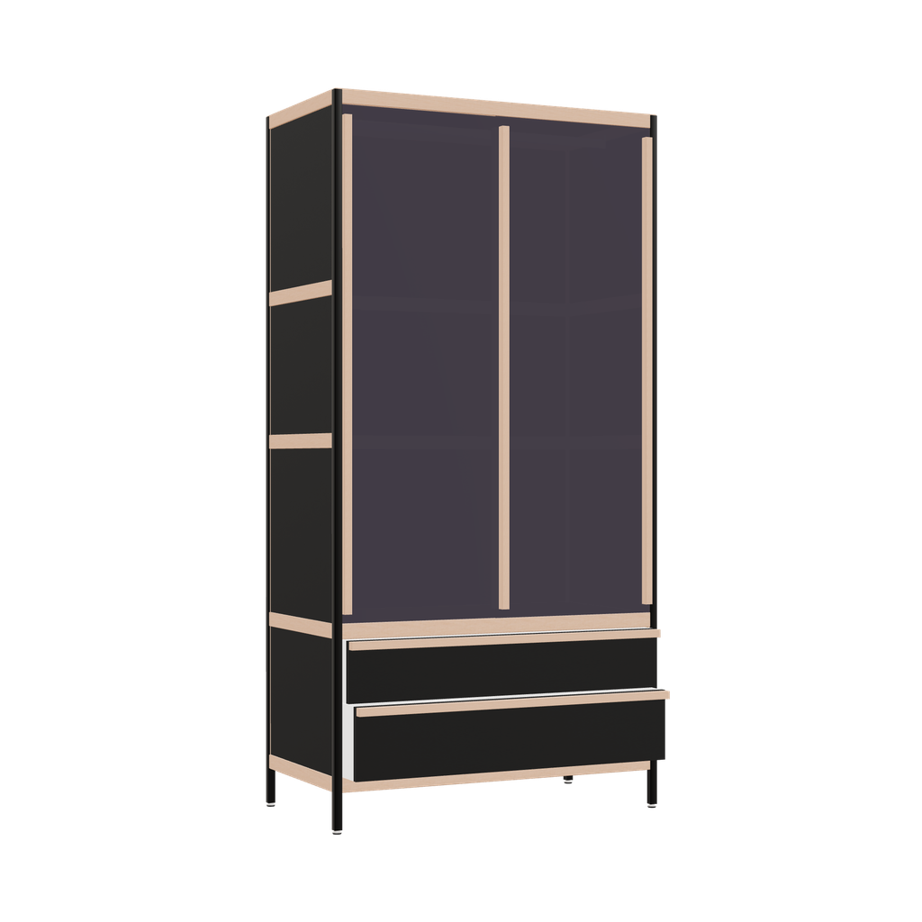 Wardrobe (199x100x52 cm)