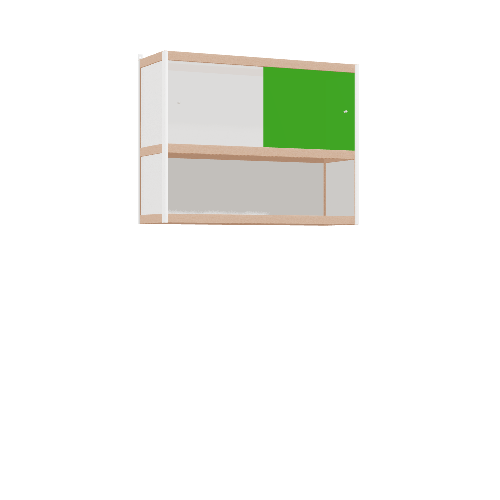 Zwevende kast (76x100x32 cm)