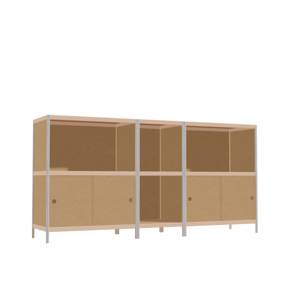 Meubels (116x232x52 cm)