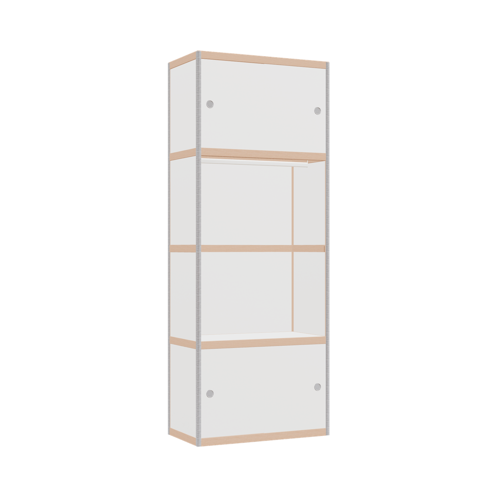 Kleerkast (208x80x42 cm)