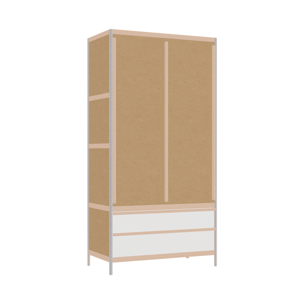 Armoire (198x100x52 cm)