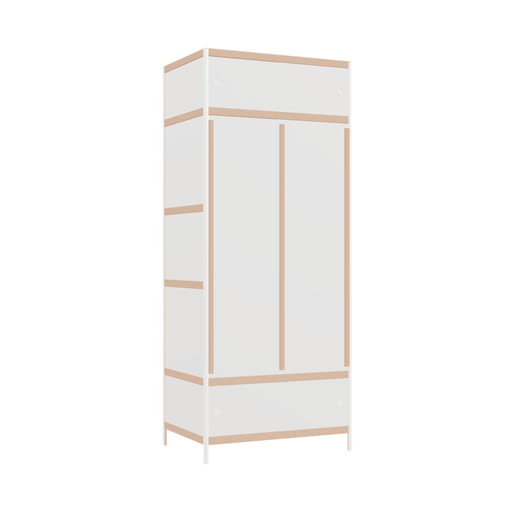 Wardrobe (219x90x62 cm)