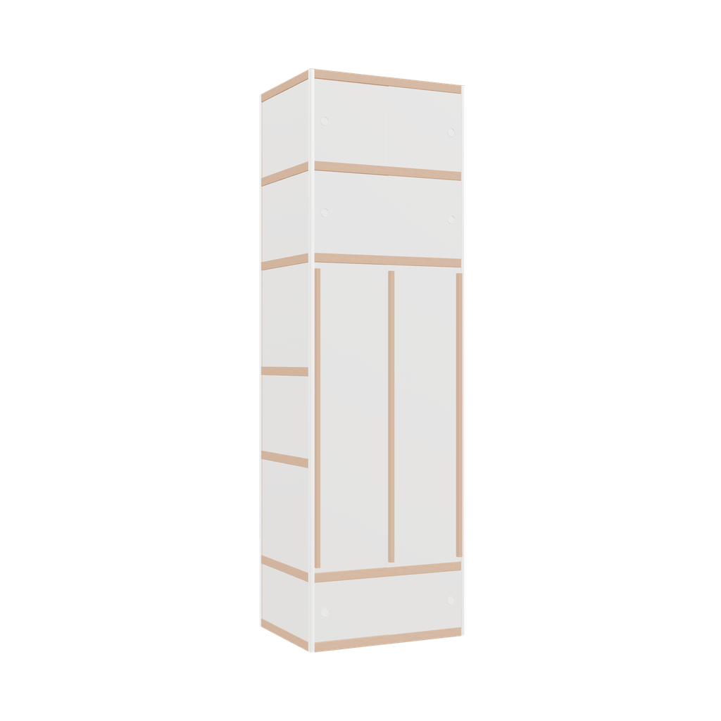 Kleerkast (260x80x62 cm)