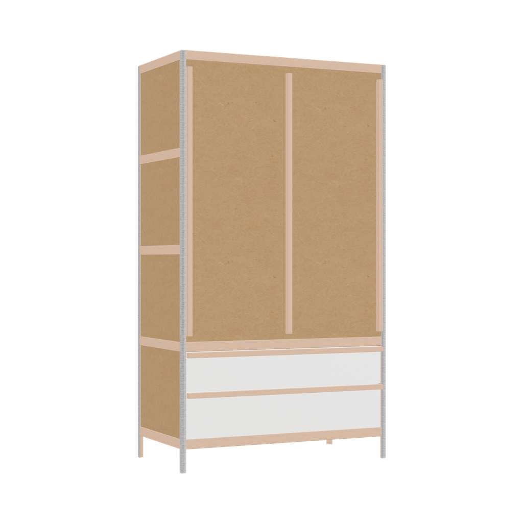 Armoire (178x100x52 cm)