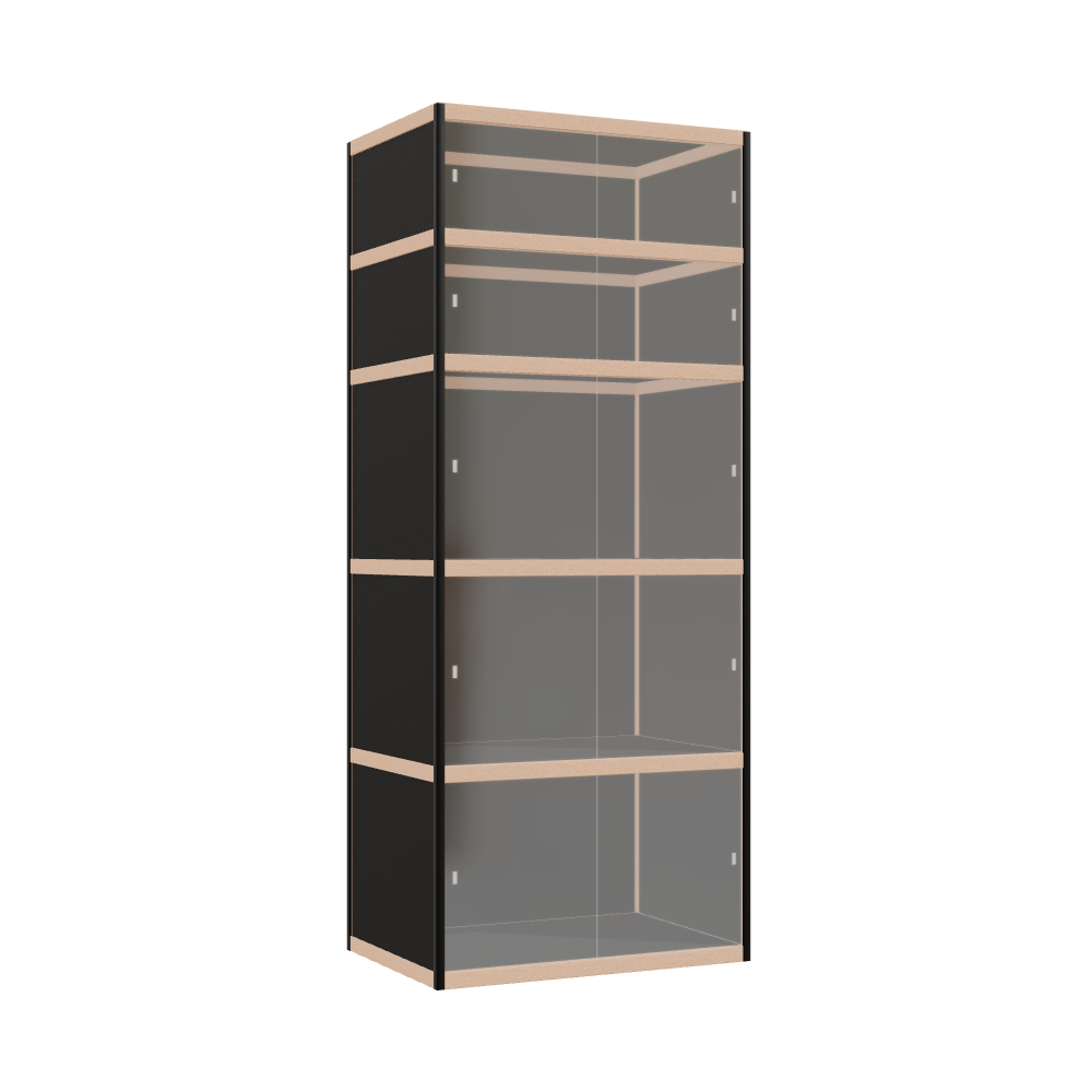 Display cabinet (219x90x62 cm)