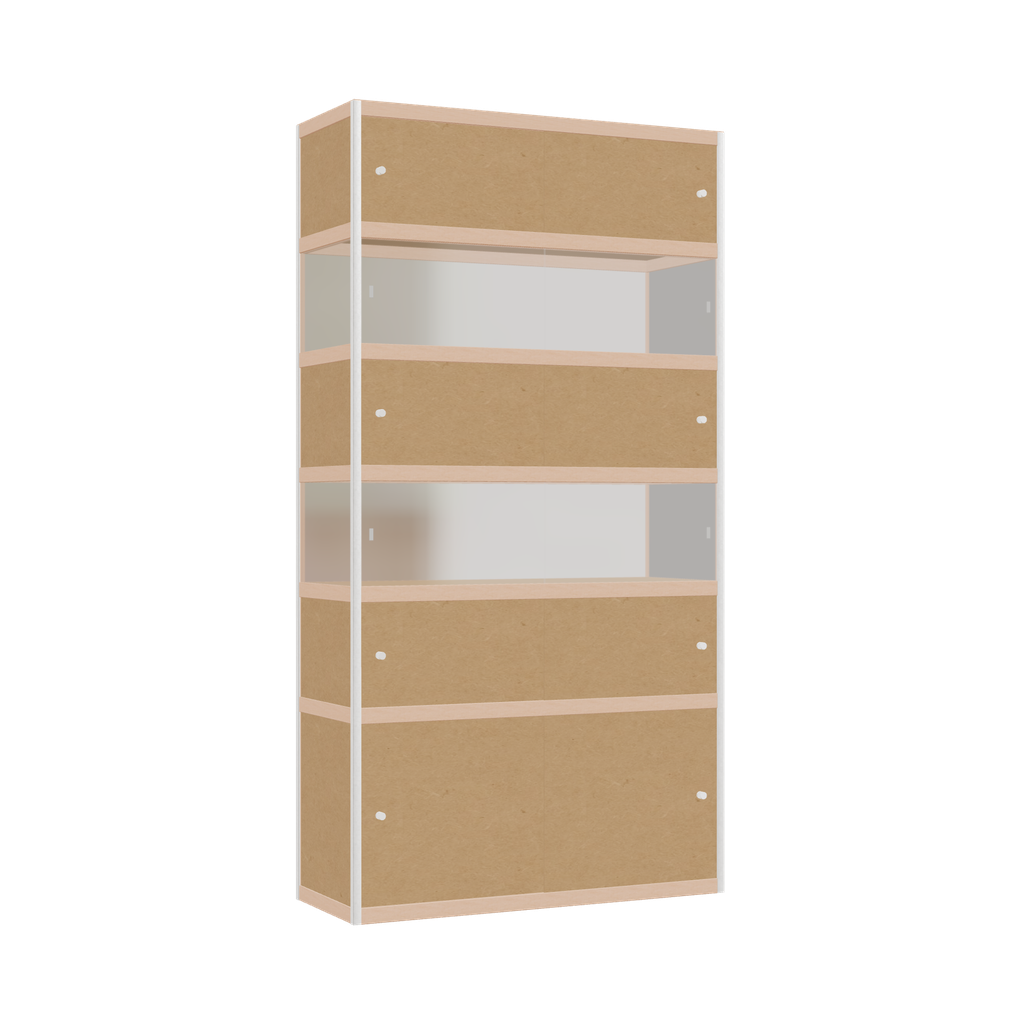 Display cabinet (210x110x42 cm)