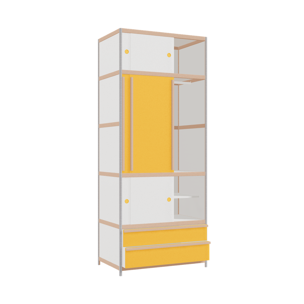 Wardrobe (244x100x62 cm)