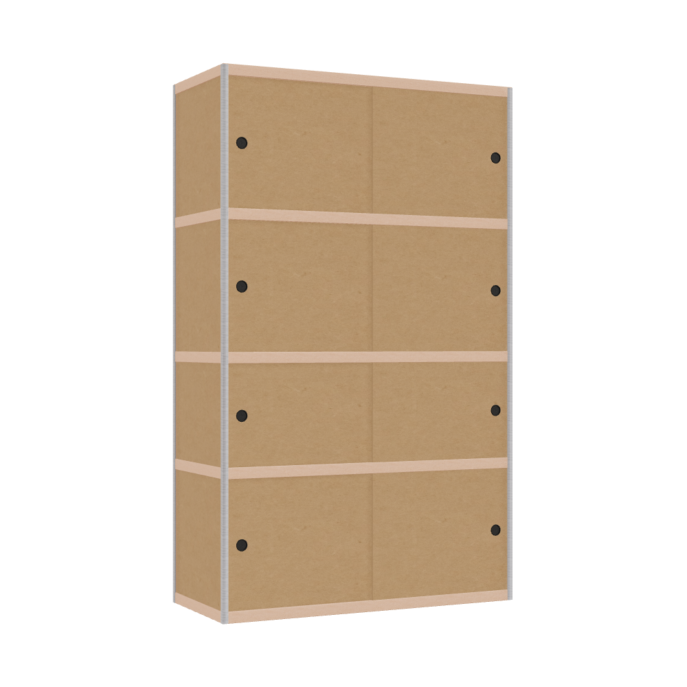 Kast (198x120x52 cm)