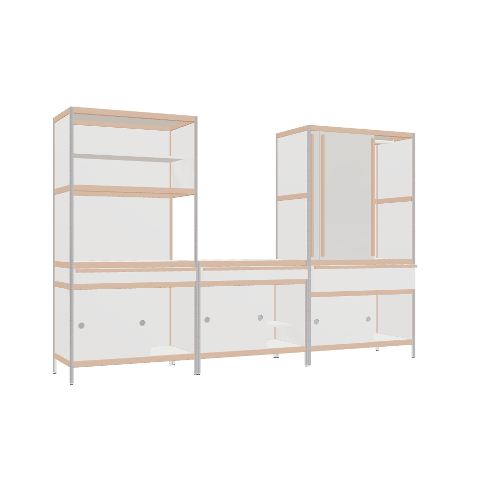 Furniture (182x280x52 cm)