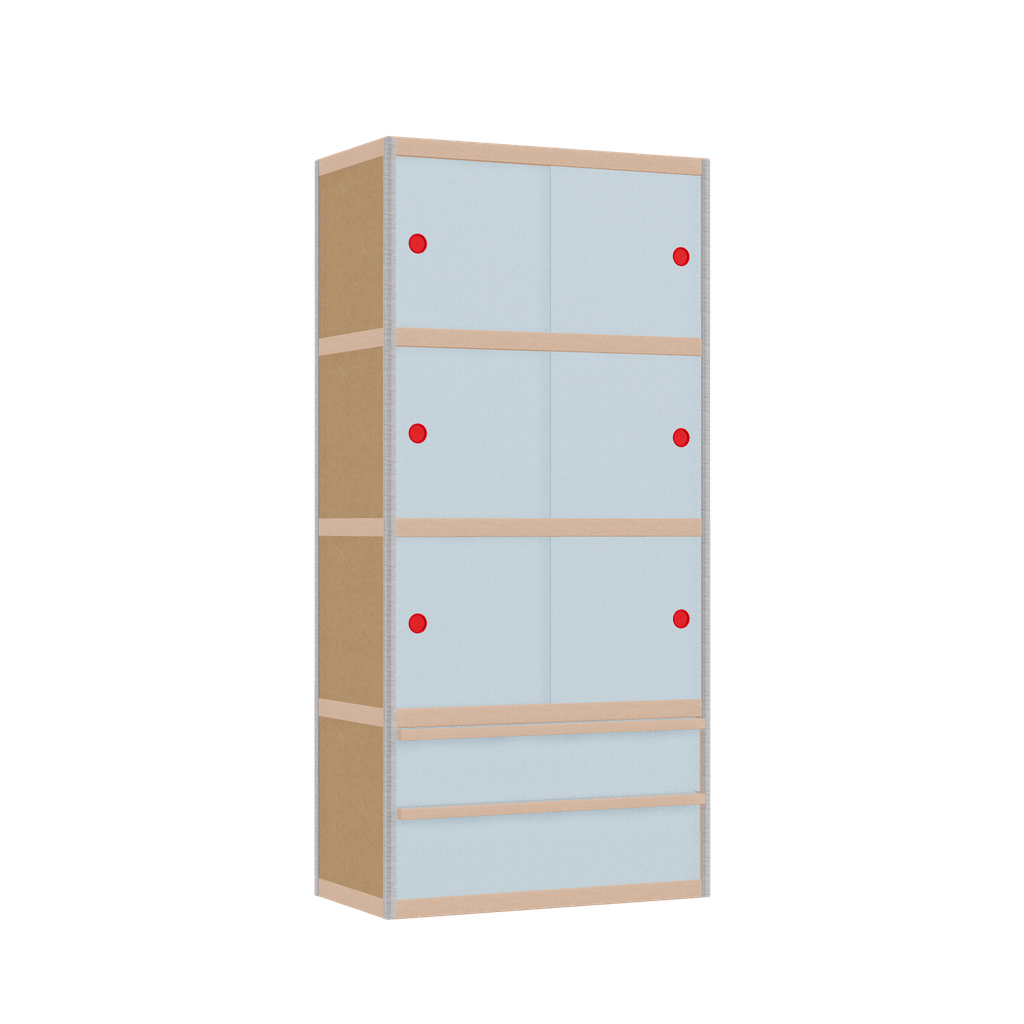 Armoire (168x80x42 cm)