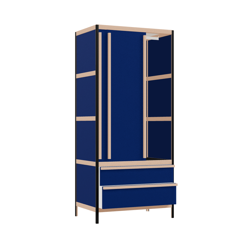 Penderie (178x80x52 cm)