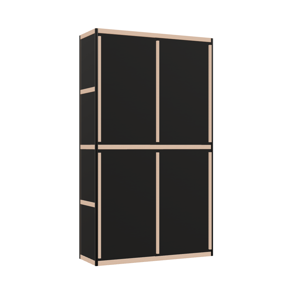 Kast (208x120x42 cm)