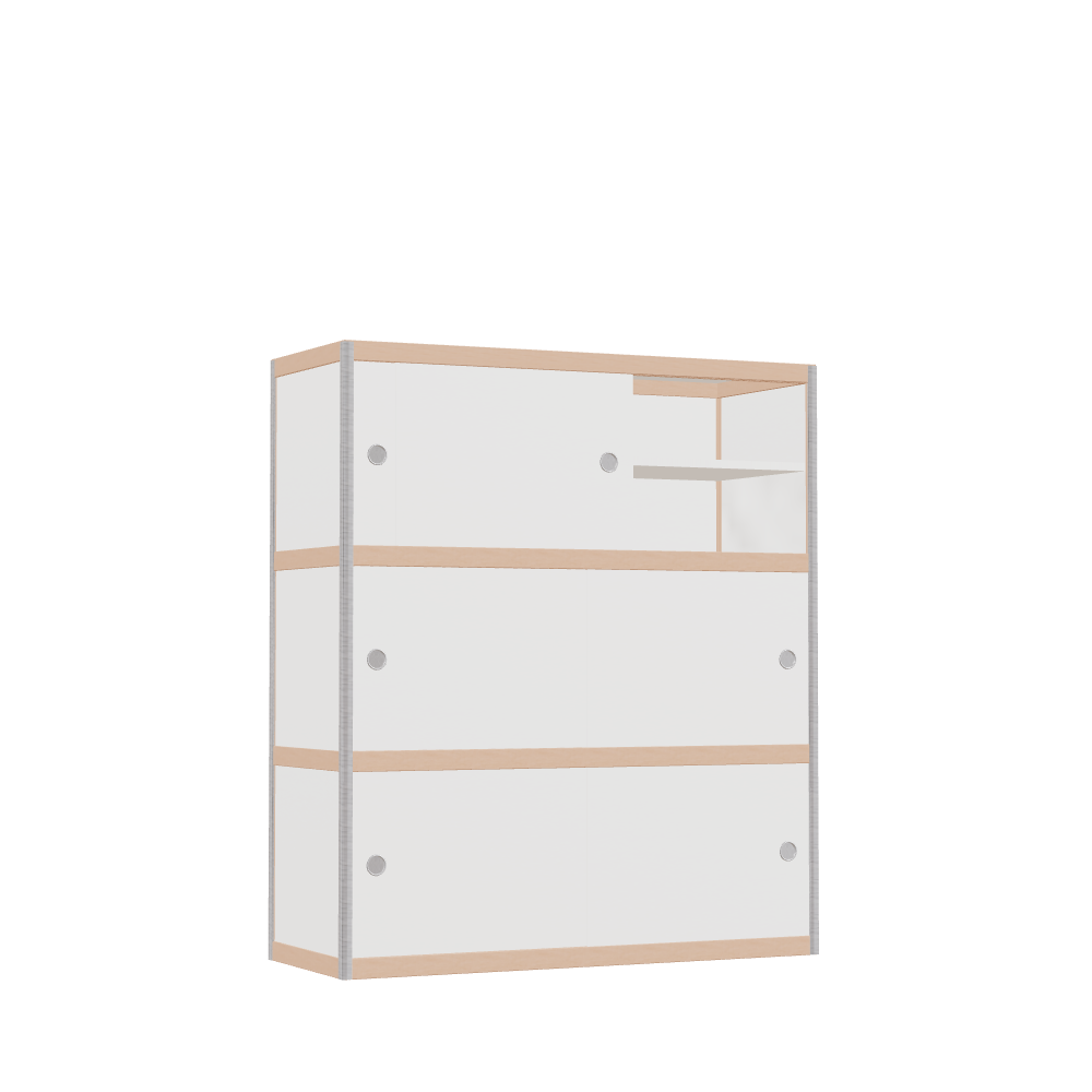 Kast (127x110x42 cm)