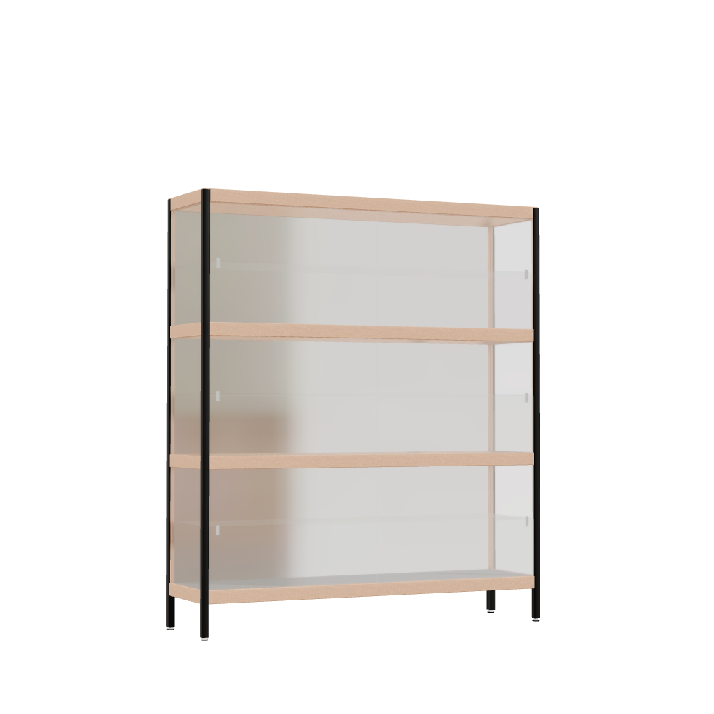 Display cabinet (138x120x32 cm)