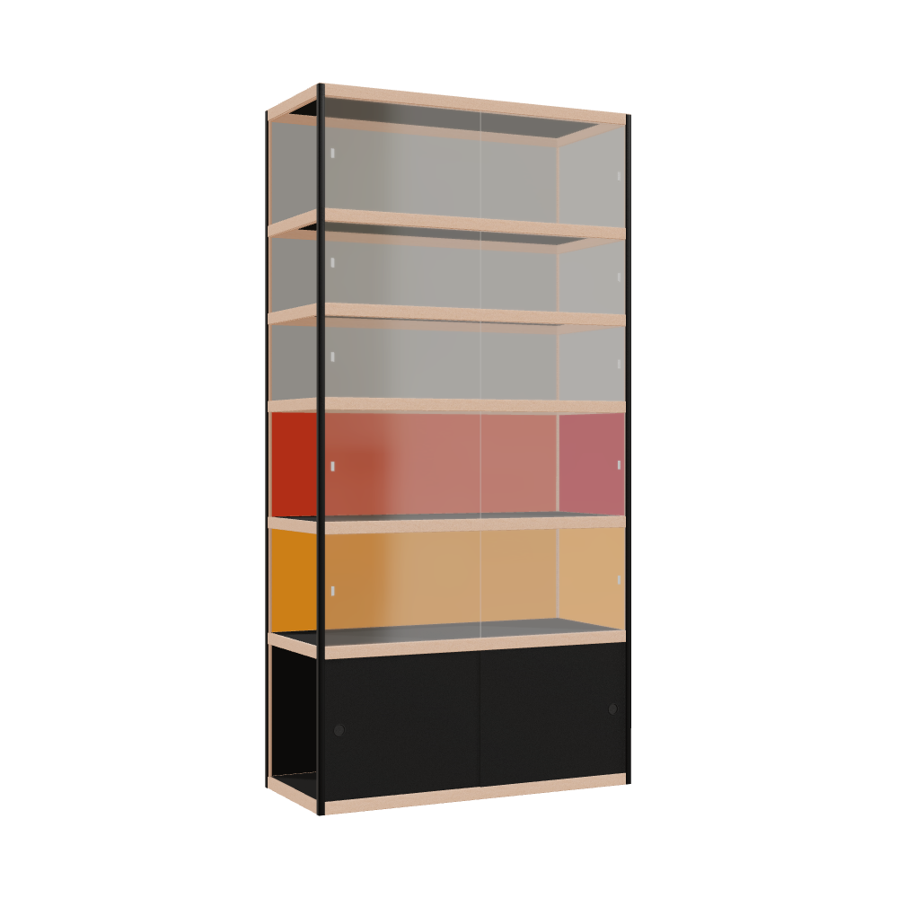 Display cabinet (240x120x52 cm)