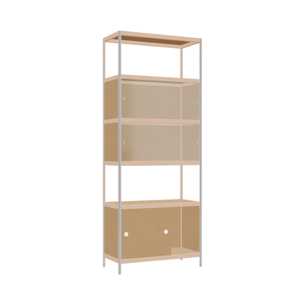 Vitrine (229x90x42 cm)