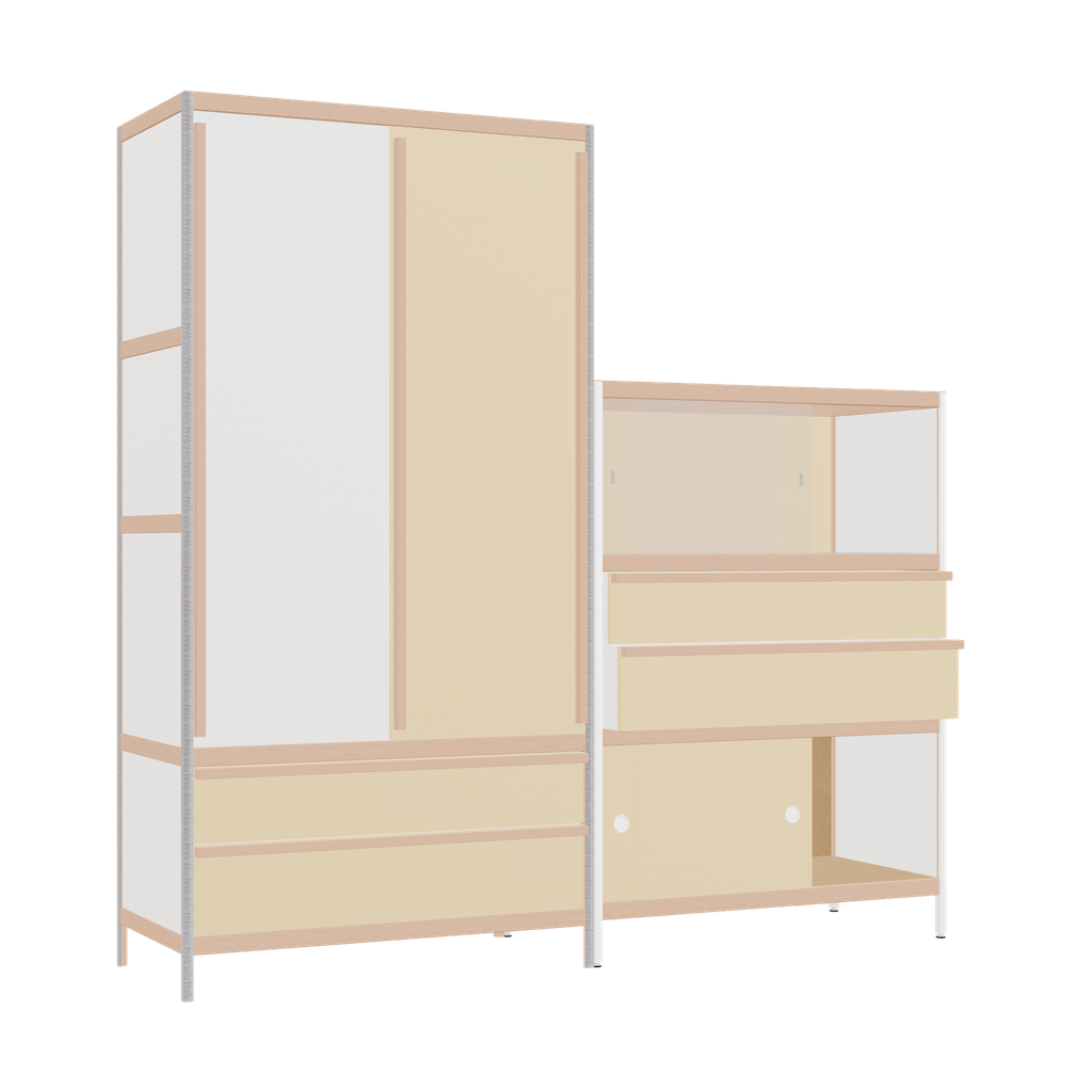 Furniture (198x200x52 cm)