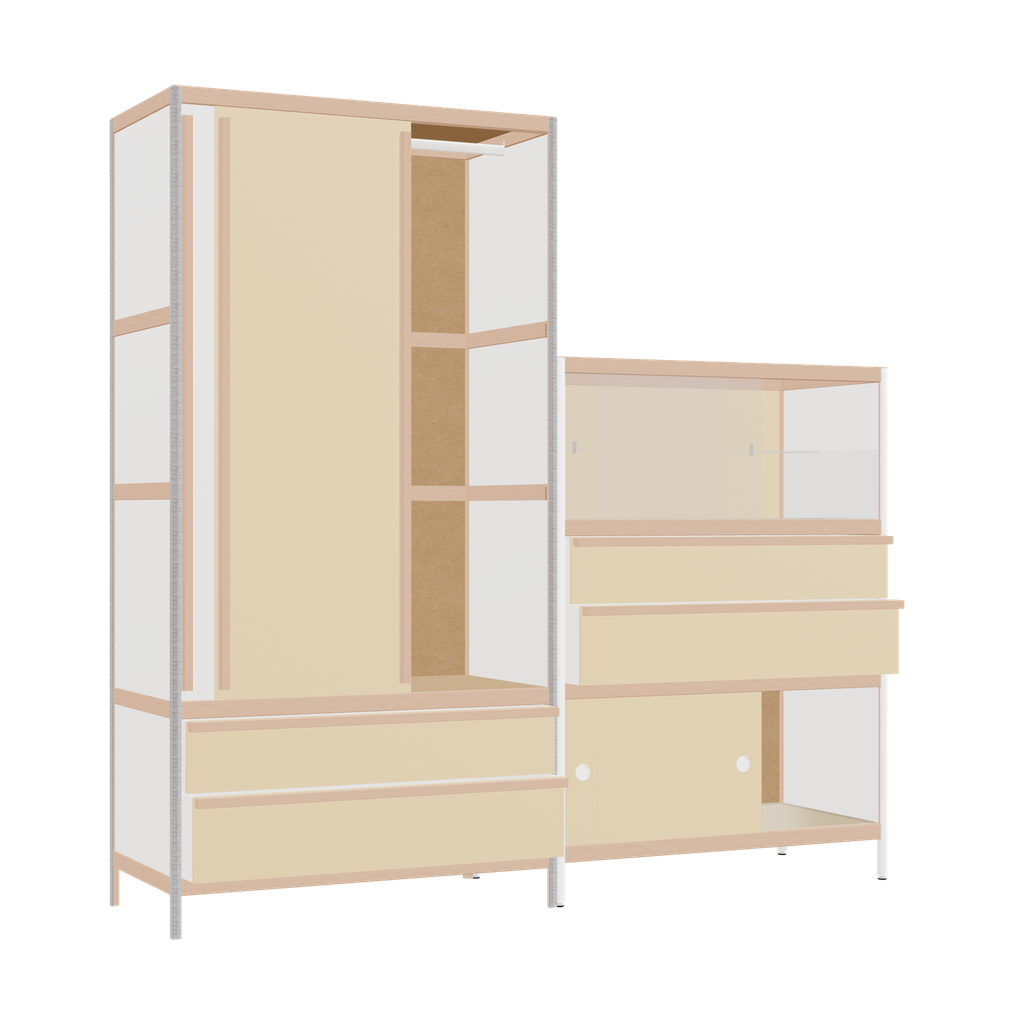 Furniture (198x200x52 cm)