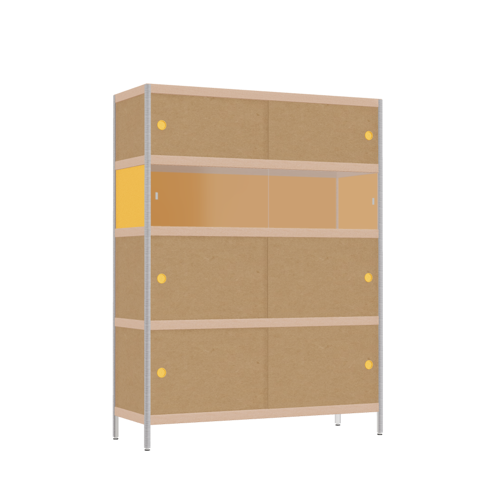 Armoire (159x120x42 cm)