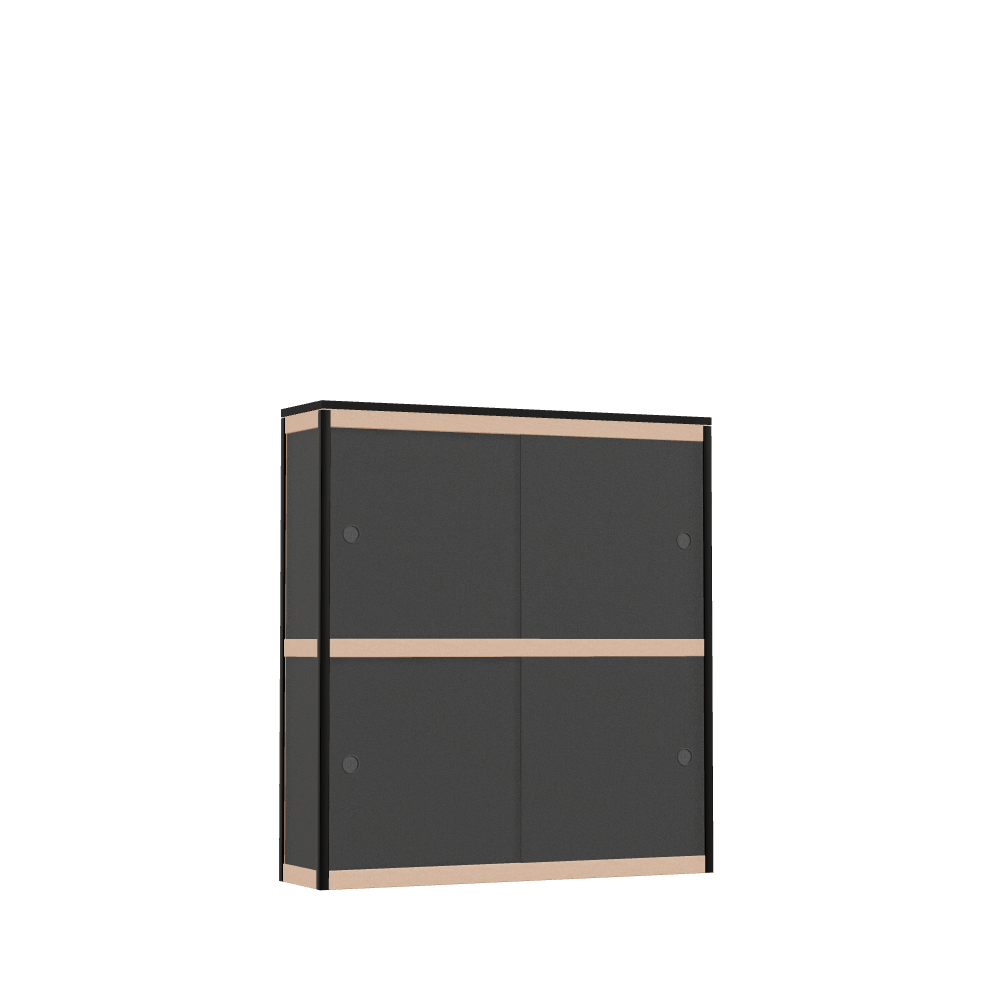 Kast (107.8x100x25 cm)