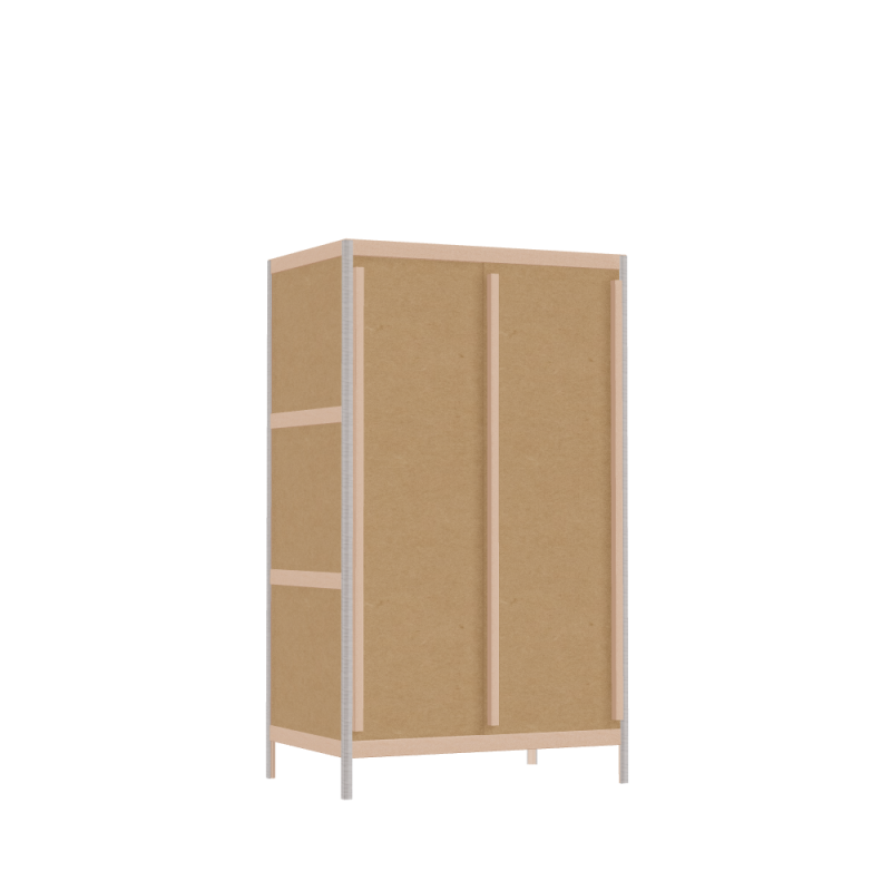Wardrobe (137x80x52 cm)