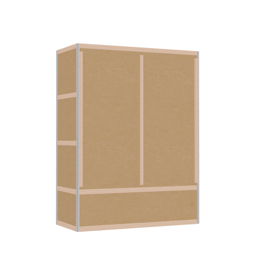 Kleerkast (158x120x52 cm)