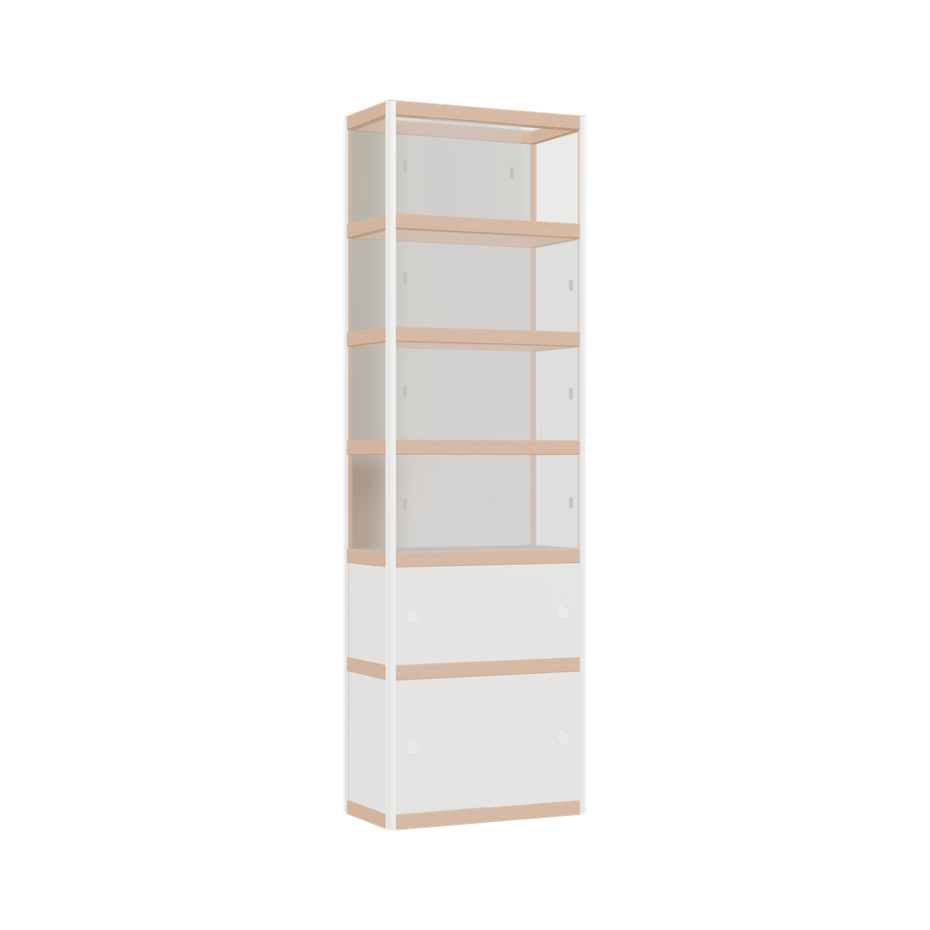 Display cabinet (200x62x32 cm)