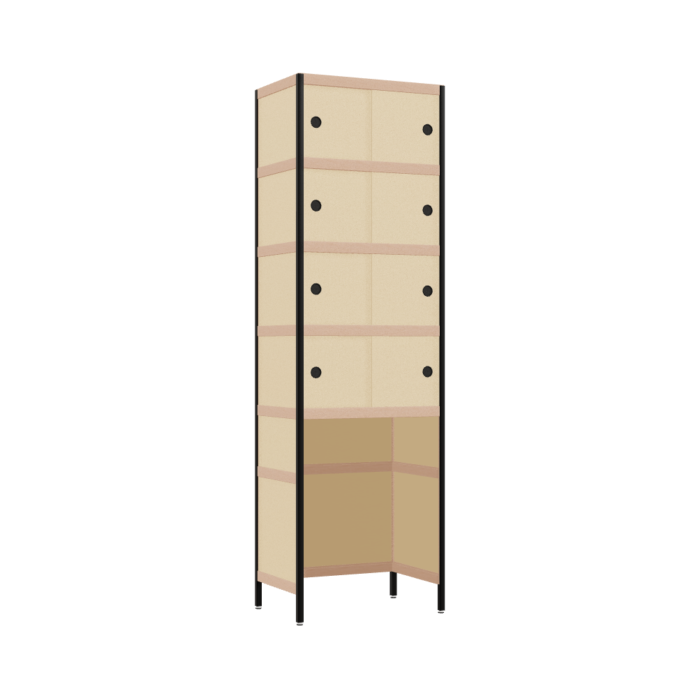 Armoire (204x62x42 cm)