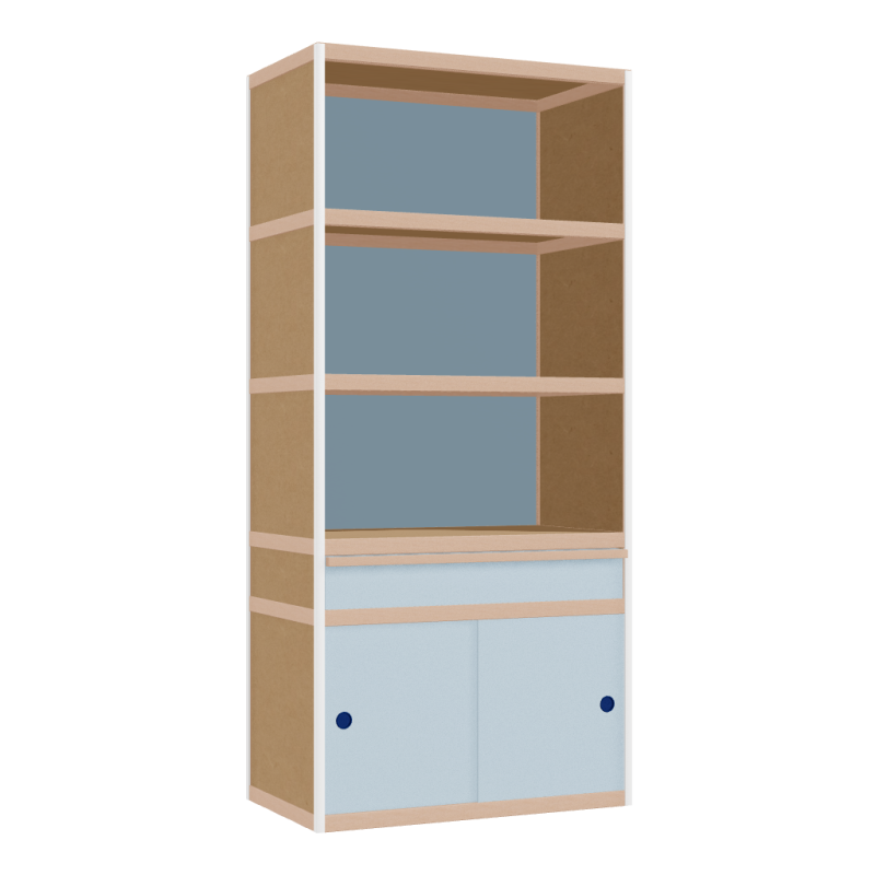 Kast (195.5x90x52 cm)