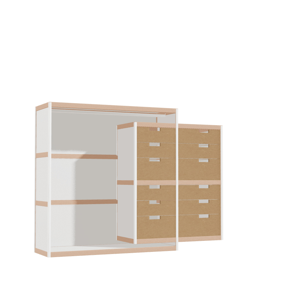 Furniture (127x210x42 cm)