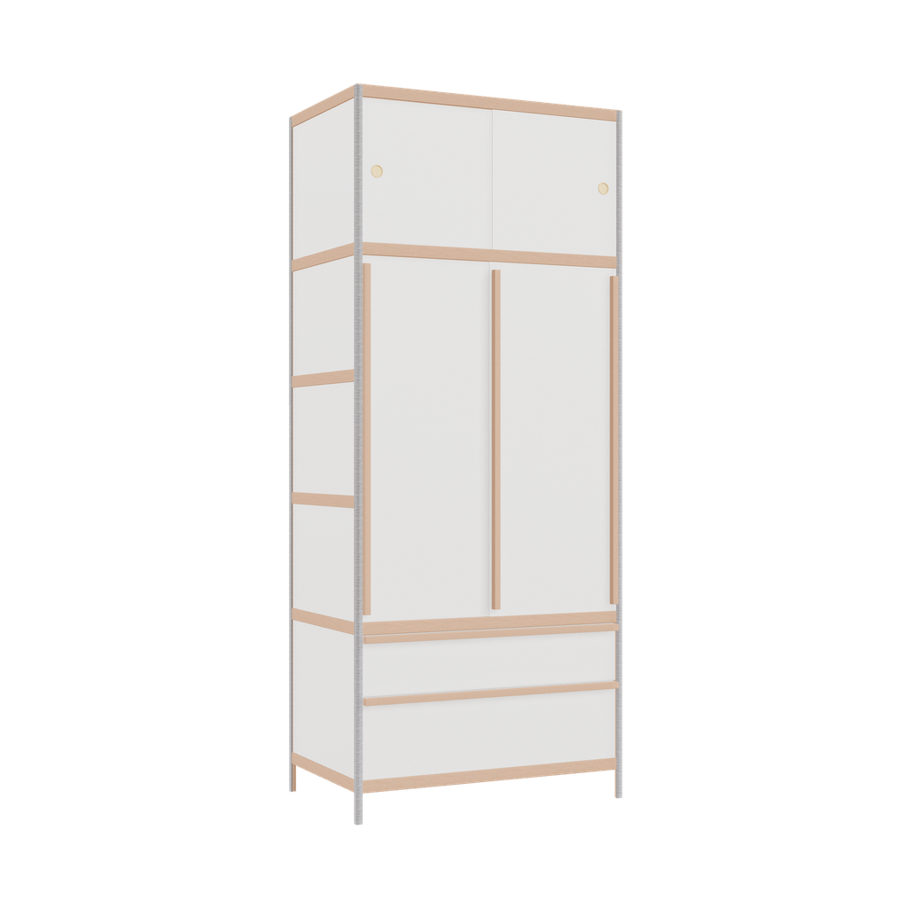 Penderie (239x100x62 cm)