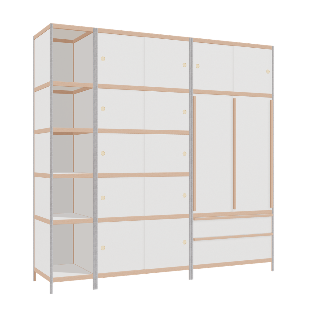 Furniture (239x242x62 cm)